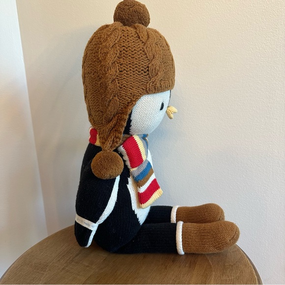 SOLD- Cuddle and Kind 20 Inch Everest Penguin Plush Stuffed Knit Doll Hat Peru - Picture 11 of 11